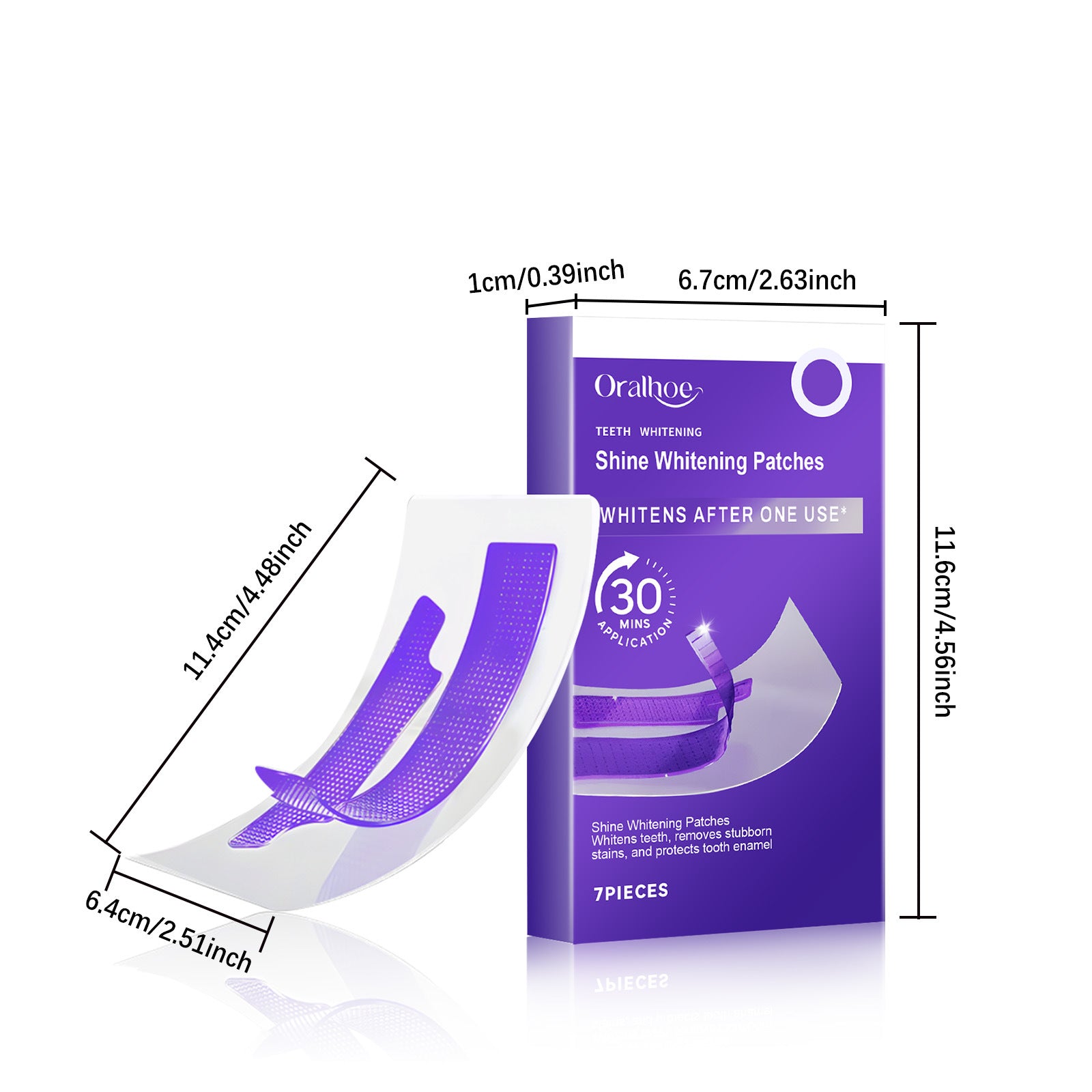 Teeth Whitening Strips Cleaning Dental Yellow Plaque Stains Removal Bleacher Restore Bright Tooth Oral Hygiene Care Stickers Gel