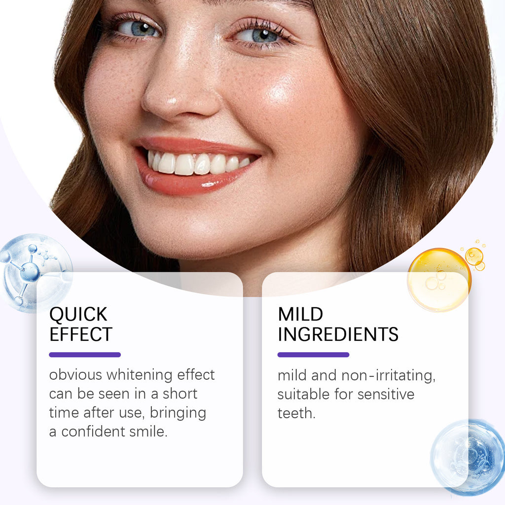 Teeth Whitening Strips Cleaning Dental Yellow Plaque Stains Removal Bleacher Restore Bright Tooth Oral Hygiene Care Stickers Gel
