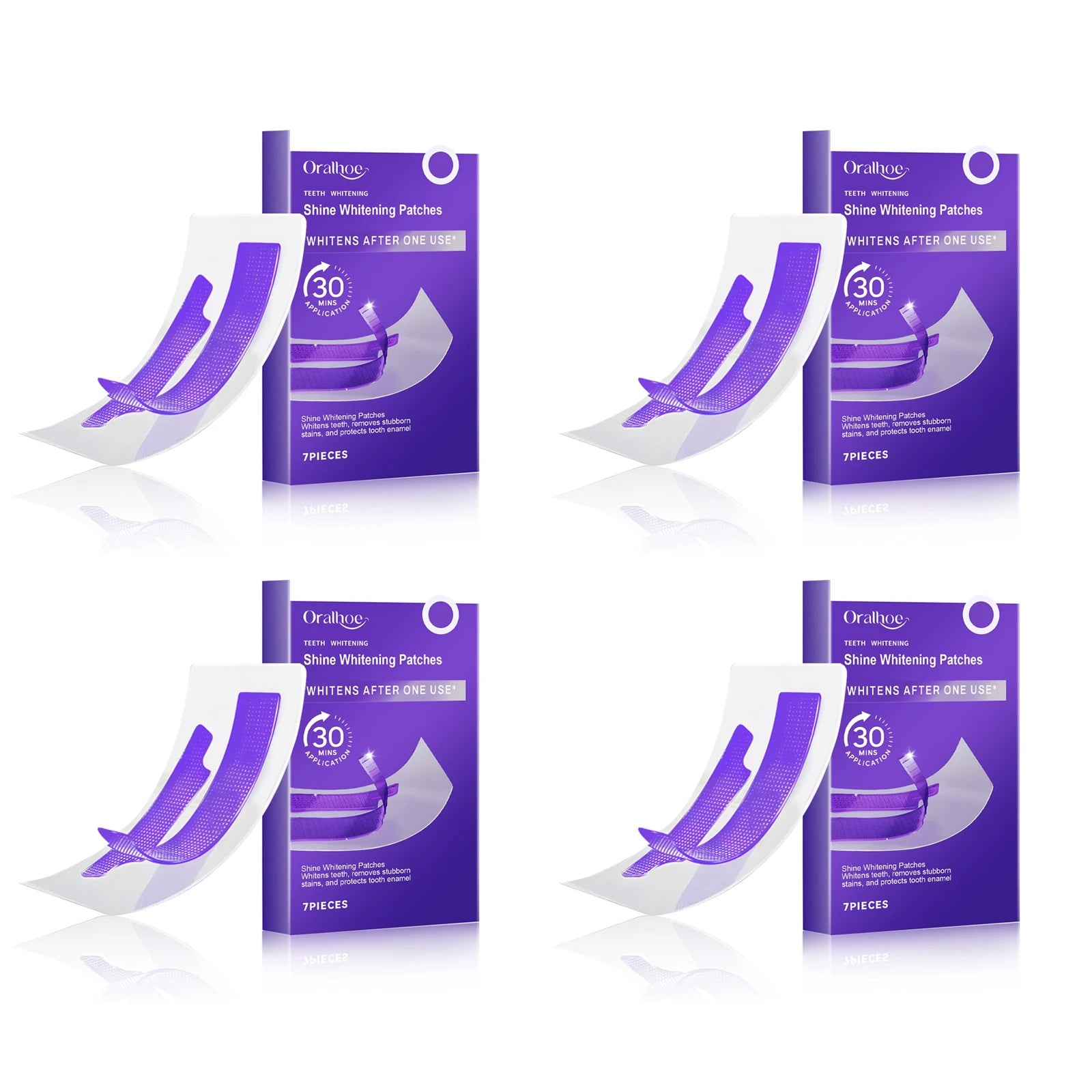 Teeth Whitening Strips Cleaning Dental Yellow Plaque Stains Removal Bleacher Restore Bright Tooth Oral Hygiene Care Stickers Gel
