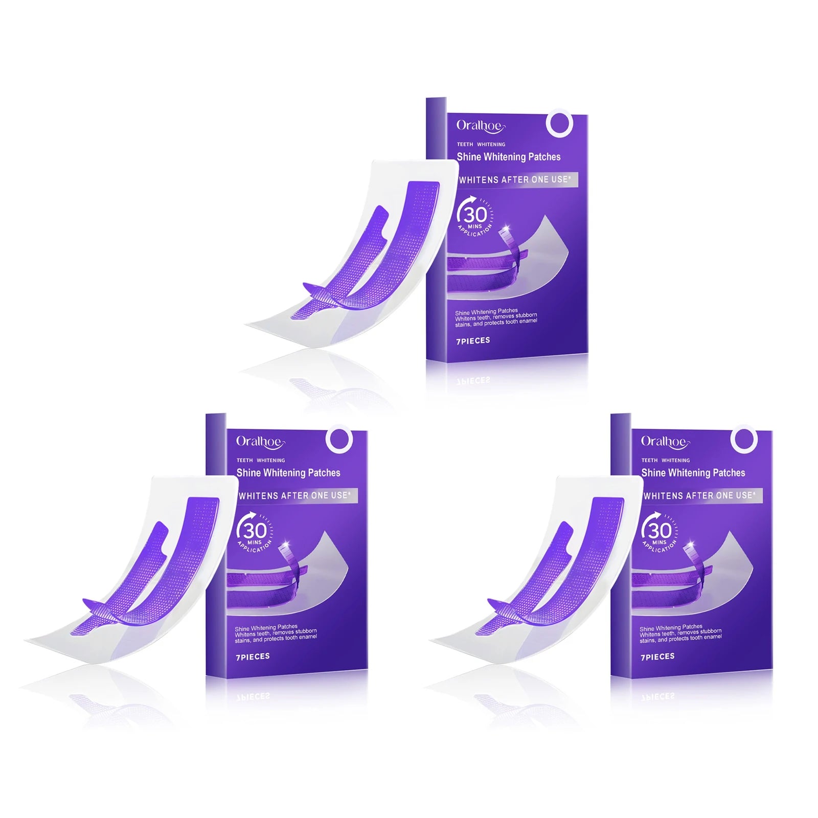 Teeth Whitening Strips Cleaning Dental Yellow Plaque Stains Removal Bleacher Restore Bright Tooth Oral Hygiene Care Stickers Gel