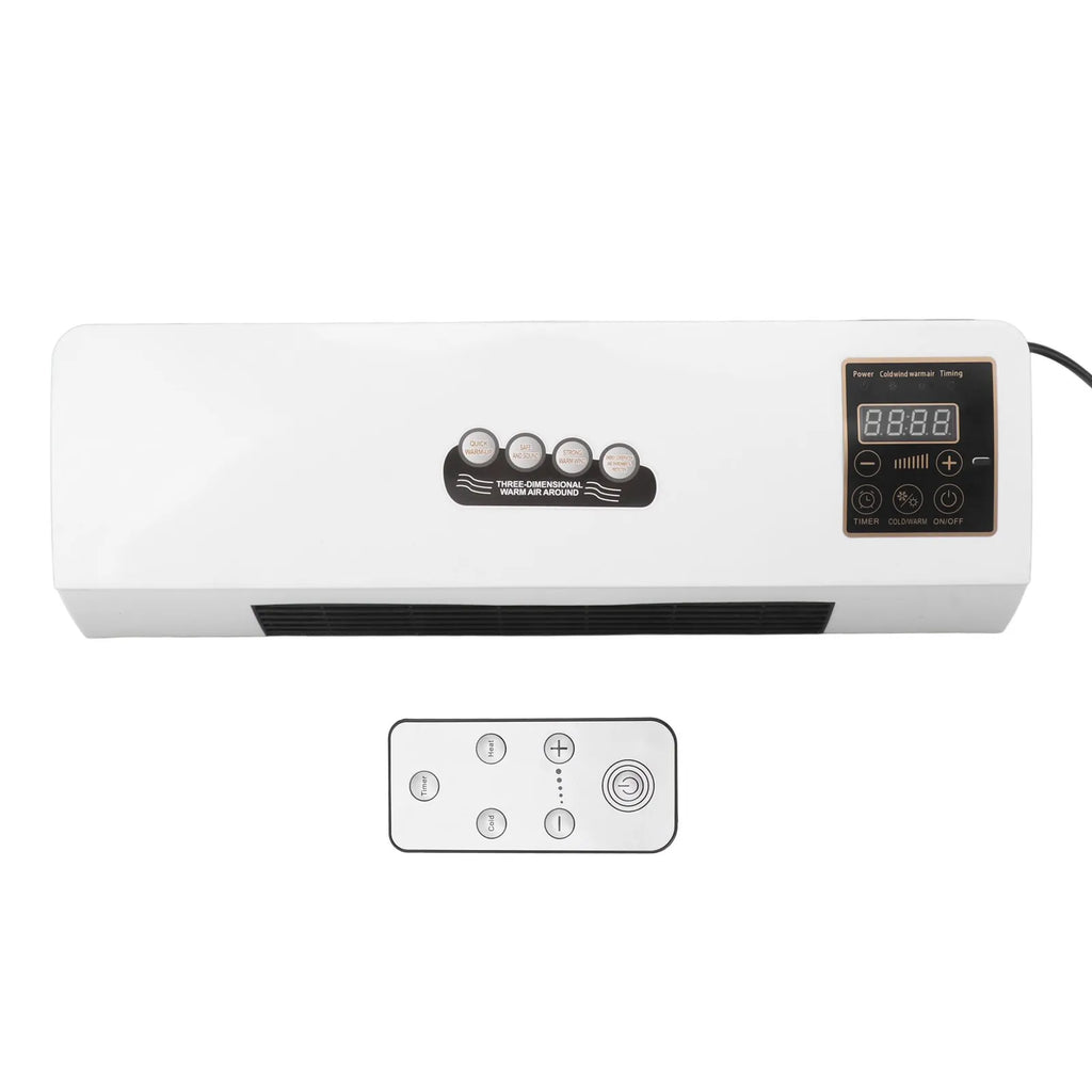 Air Cooler Air Cooler Machine Small Air Conditioner Heater Portable Wall Mounted Air Conditioning Hot Fan for Bathroom Bedroom