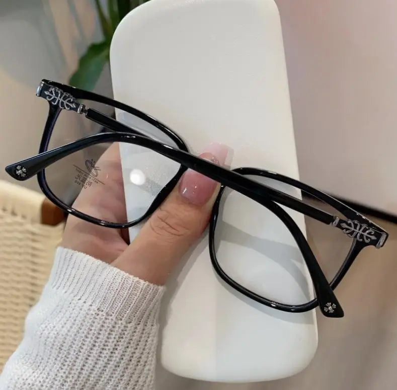 NEW Fashion Simple Rectangle Frame Women Reading Glasses Resin Read Eyeglasses Magnifying Presbyopic Eyewear +1.0~+4.0 Magnifier