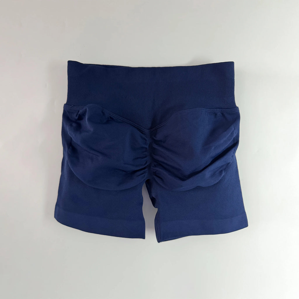 Women Gym Shorts Workout Scrunch Butt Seamless Leggings Seamless Yoga Leggings Bicycle Running Sportswear Fitness Sports Shorts
