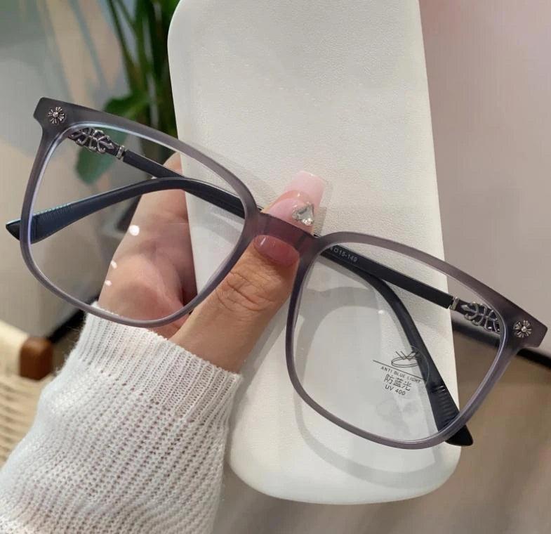 NEW Fashion Simple Rectangle Frame Women Reading Glasses Resin Read Eyeglasses Magnifying Presbyopic Eyewear +1.0~+4.0 Magnifier