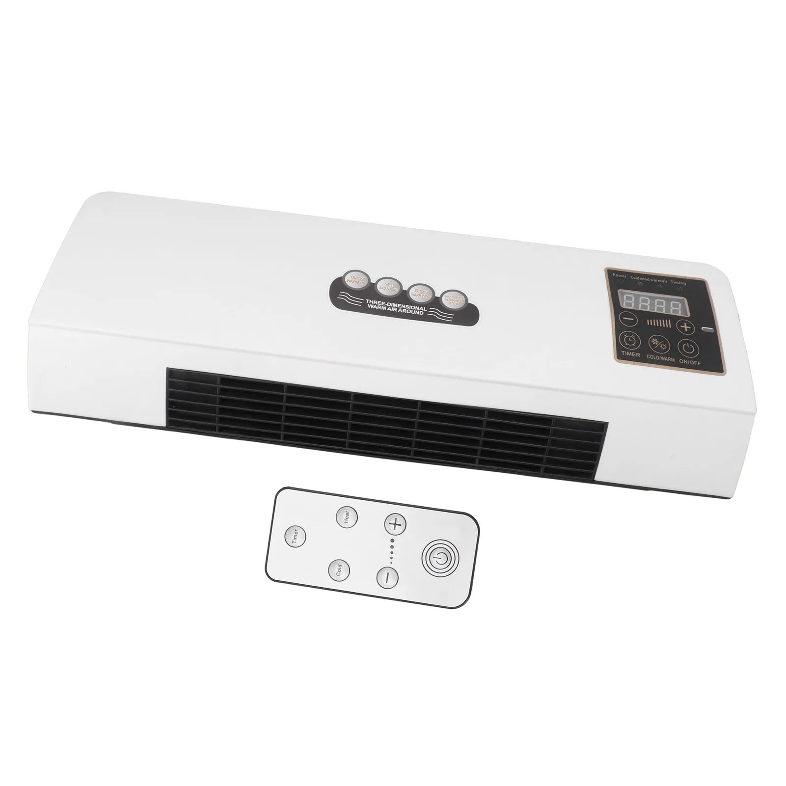 Air Cooler Air Cooler Machine Small Air Conditioner Heater Portable Wall Mounted Air Conditioning Hot Fan for Bathroom Bedroom