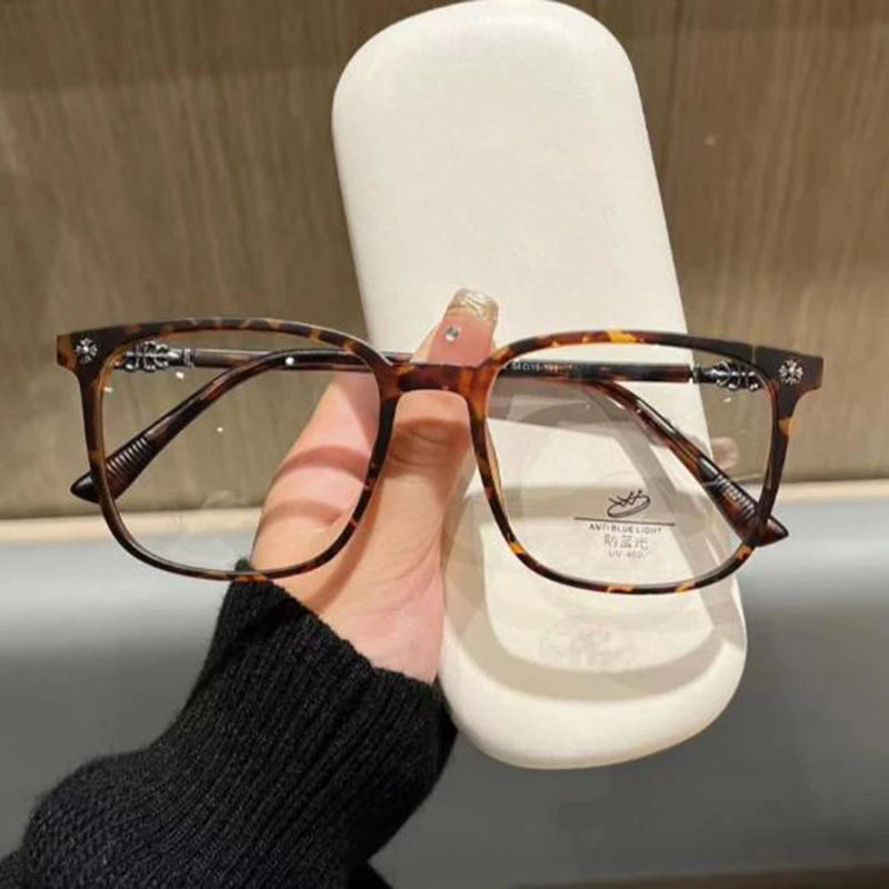 NEW Fashion Simple Rectangle Frame Women Reading Glasses Resin Read Eyeglasses Magnifying Presbyopic Eyewear +1.0~+4.0 Magnifier